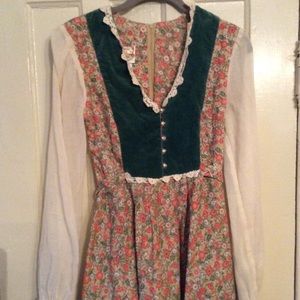 Gunne Sax Midi Frock
